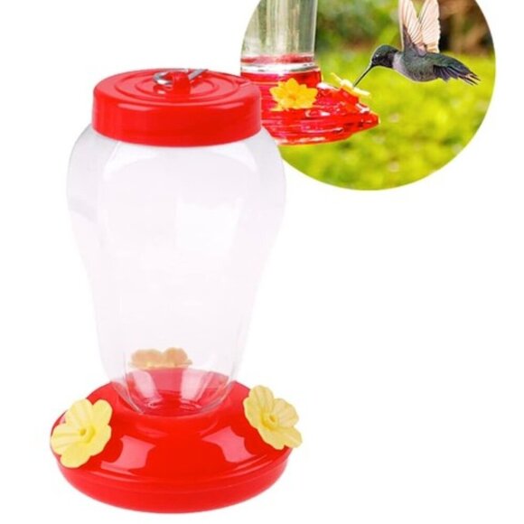 HUMMING BIRD FEEDER HANGING PLASTIC *HOST PICK* - Picture 2 of 5